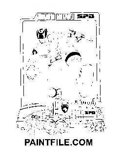Ochránce světa omalovánka