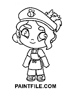 Avatar World Line Drawing omalovánka