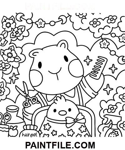 Capydays pro kreativní děti omalovánka