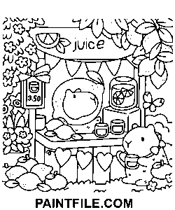 Capydays pro kreativní hraní omalovánka