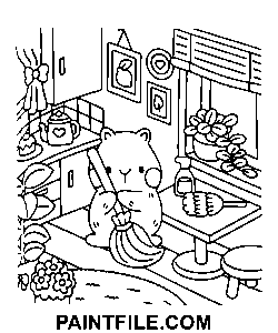 Capydays pro zábavné učení omalovánka