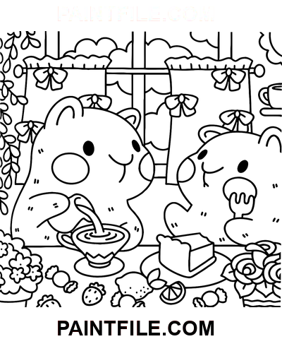 Capydays pro děti Kreativita omalovánka