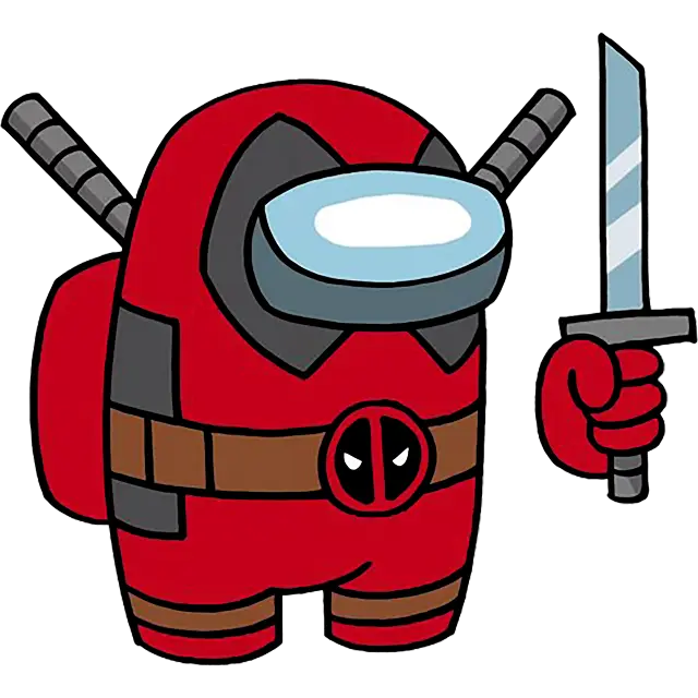 Deadpool Costume image en couleur