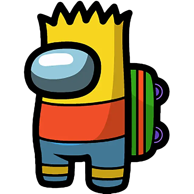 Bart Simpson image en couleur