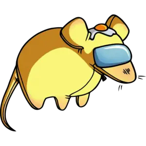 Rat chapeau d’œuf image en couleur