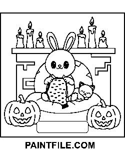 Une période effrayante pour les aventures créatives coloriage