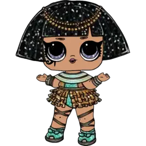 LOL Doll Faraon Babe imagine colorată