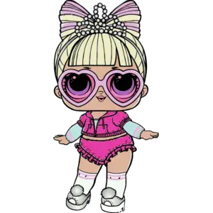 LOL Doll Princess imagine colorată