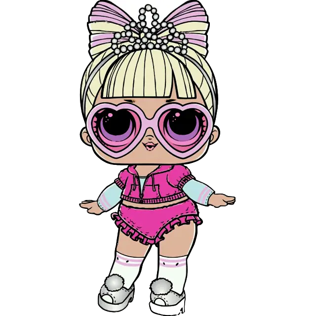 LOL Doll Princess imagine colorată