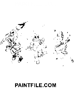 Scheletul din Undertale pagina de colorat