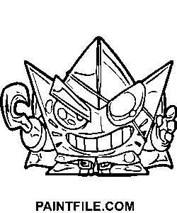 Superzings Jolly Roger раскраска