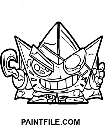 Superzings Jolly Roger раскраска