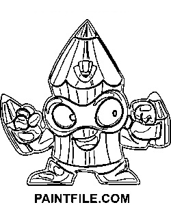 Superzings Supersketch раскраска