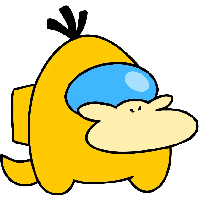 Psyduck boyama sayfası