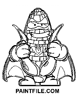 Süperzings Cornelius boyama sayfası