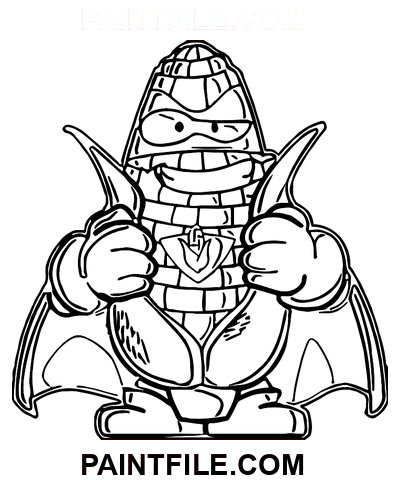 Süperzings Cornelius boyama sayfası
