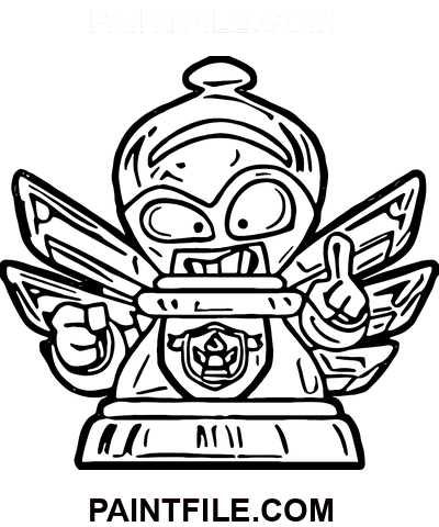 Süperzings Skybishop boyama sayfası