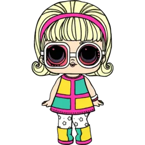 LOL лялька Go Go дівчинка кольорове зображення