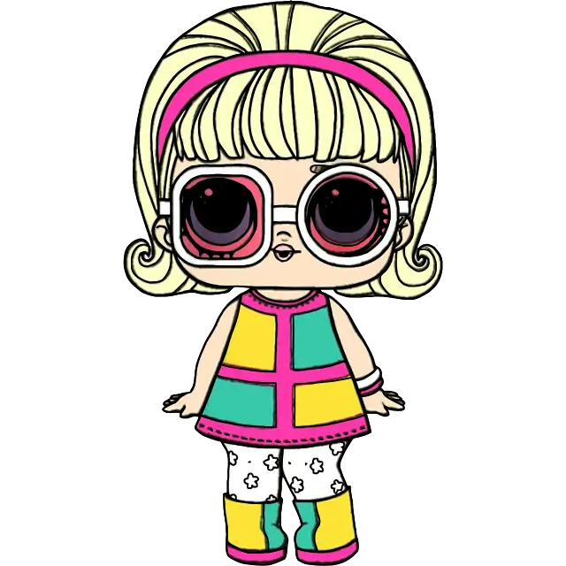 LOL лялька Go Go дівчинка кольорове зображення