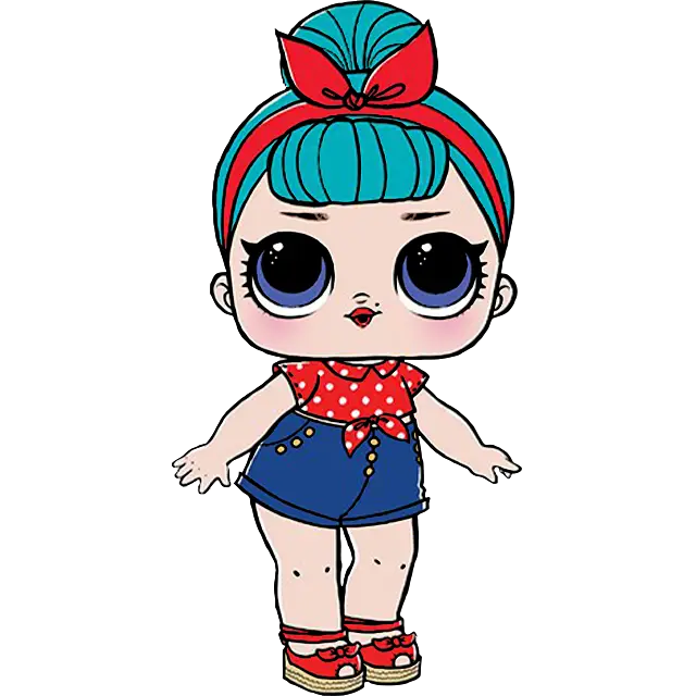 LOL кукла B.B. Bop цветно изображение