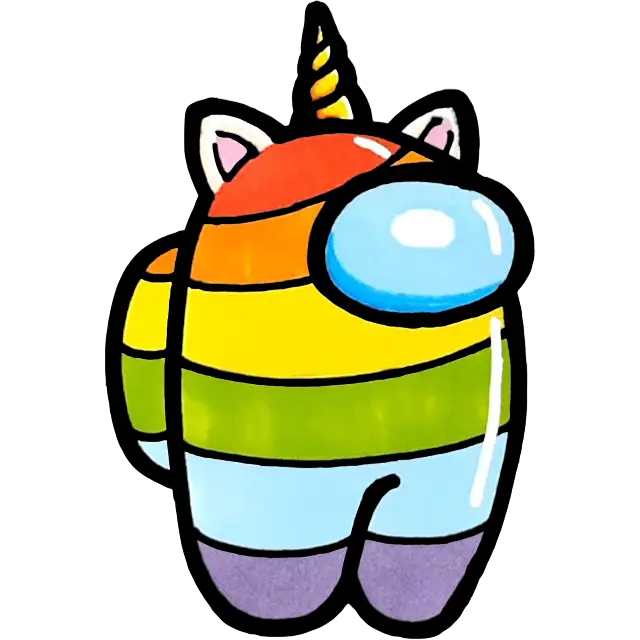 Рейнбоу Еднорог цветно изображение