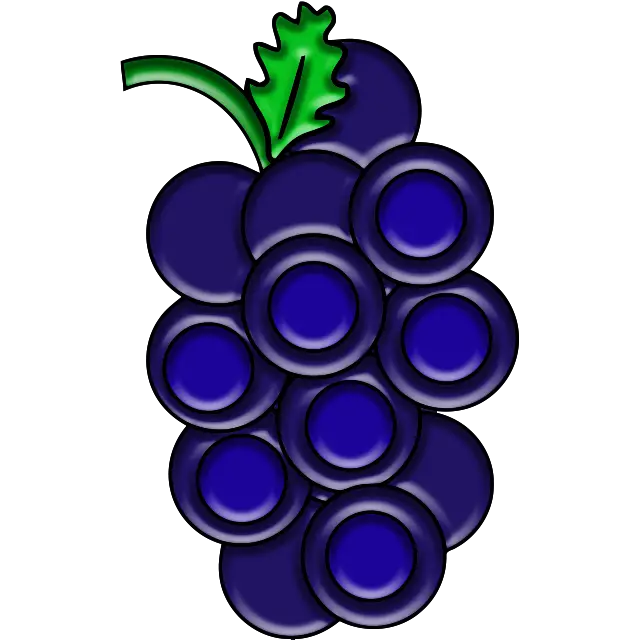 Обикновено трапчинка грозде цветно изображение