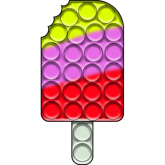 Fagylalt boton színes kép