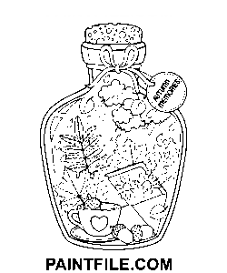 Élet az Jar ClipArt-ban kifestő