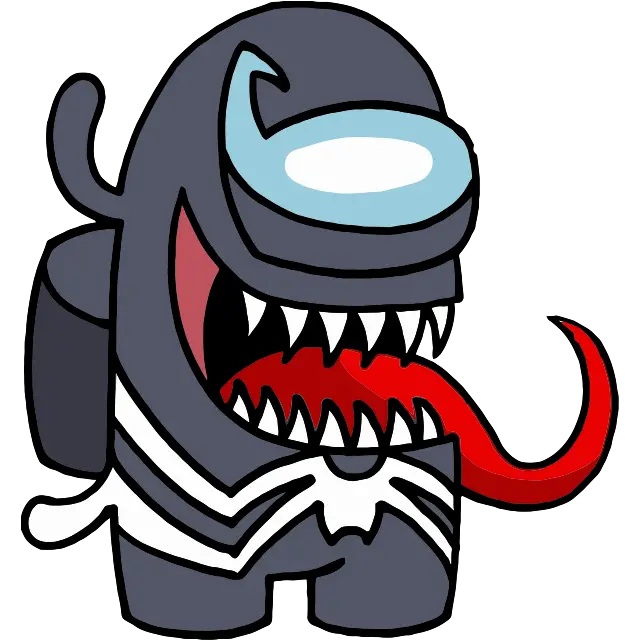 Venom-puku värillinen kuva